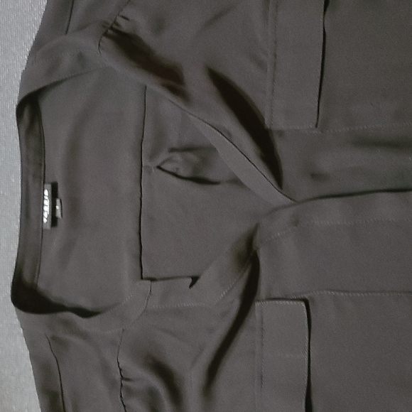 Black Blouse Size 1 Torrid - Picture 2 of 3